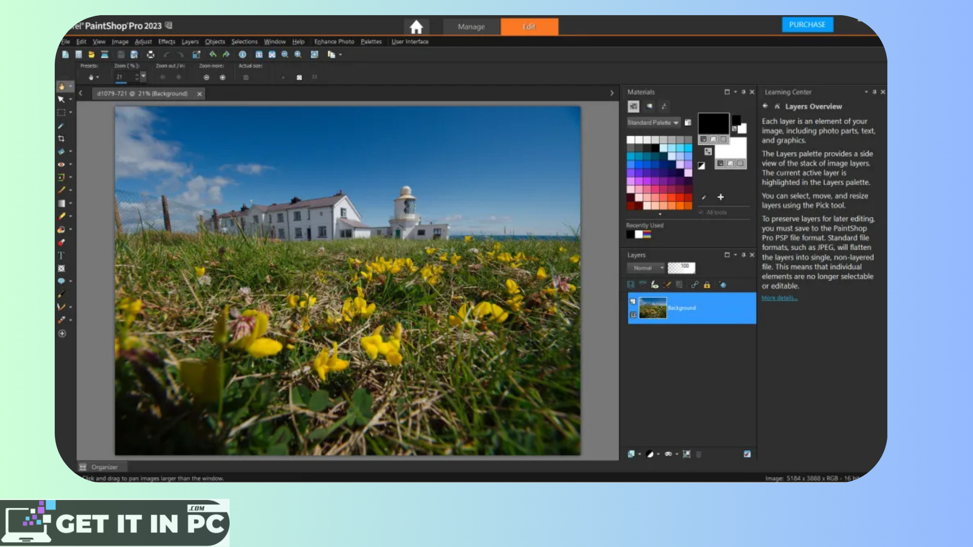 Corel PaintShop Pro 2023 free