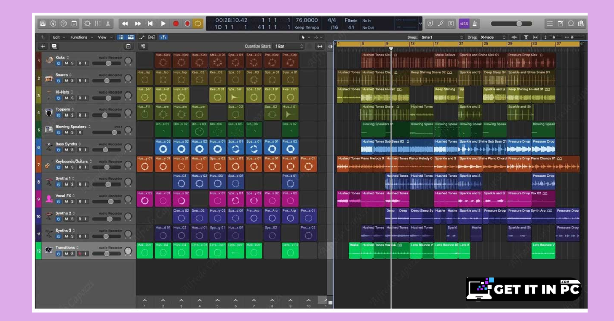 Logic Pro X 11.1.2 free