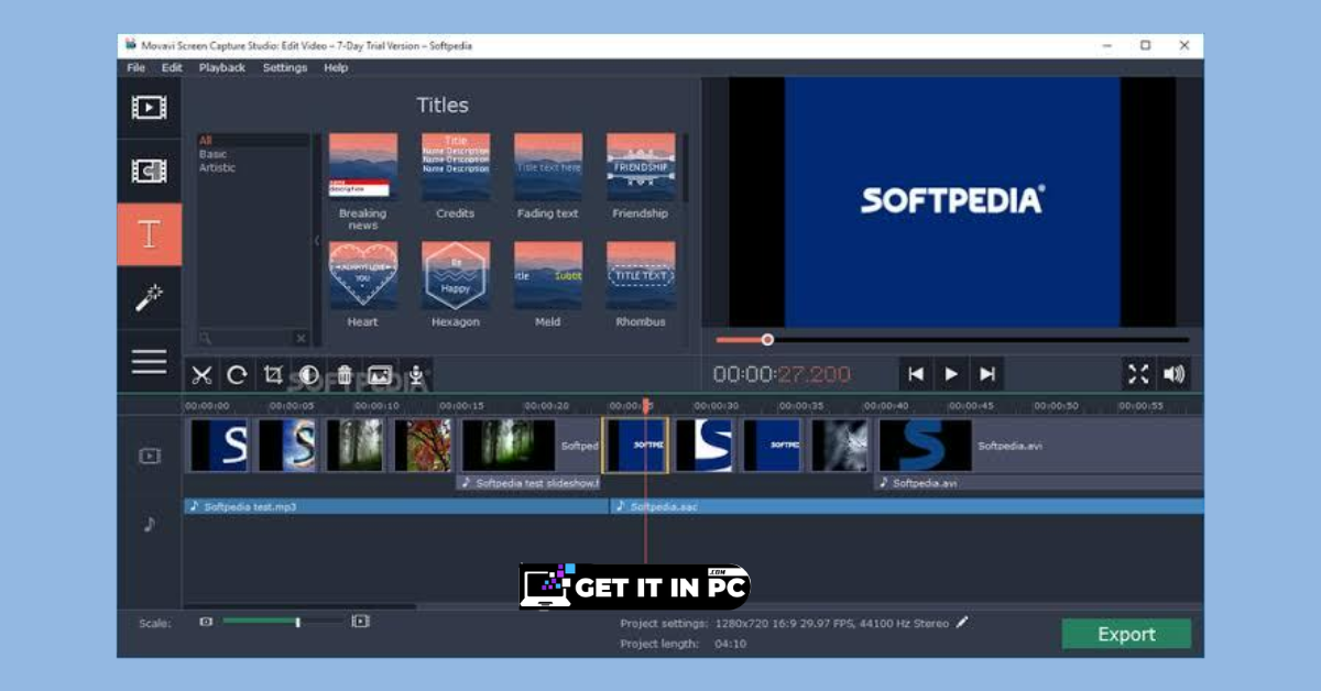 Movavi Screen Recorder free