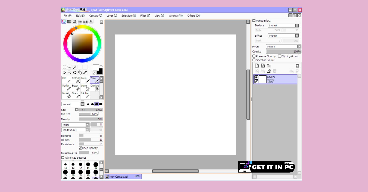 Paint Tool SAI 22 free