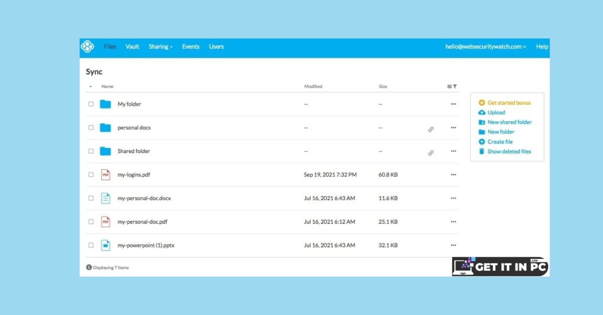 Sync.com 2025 free