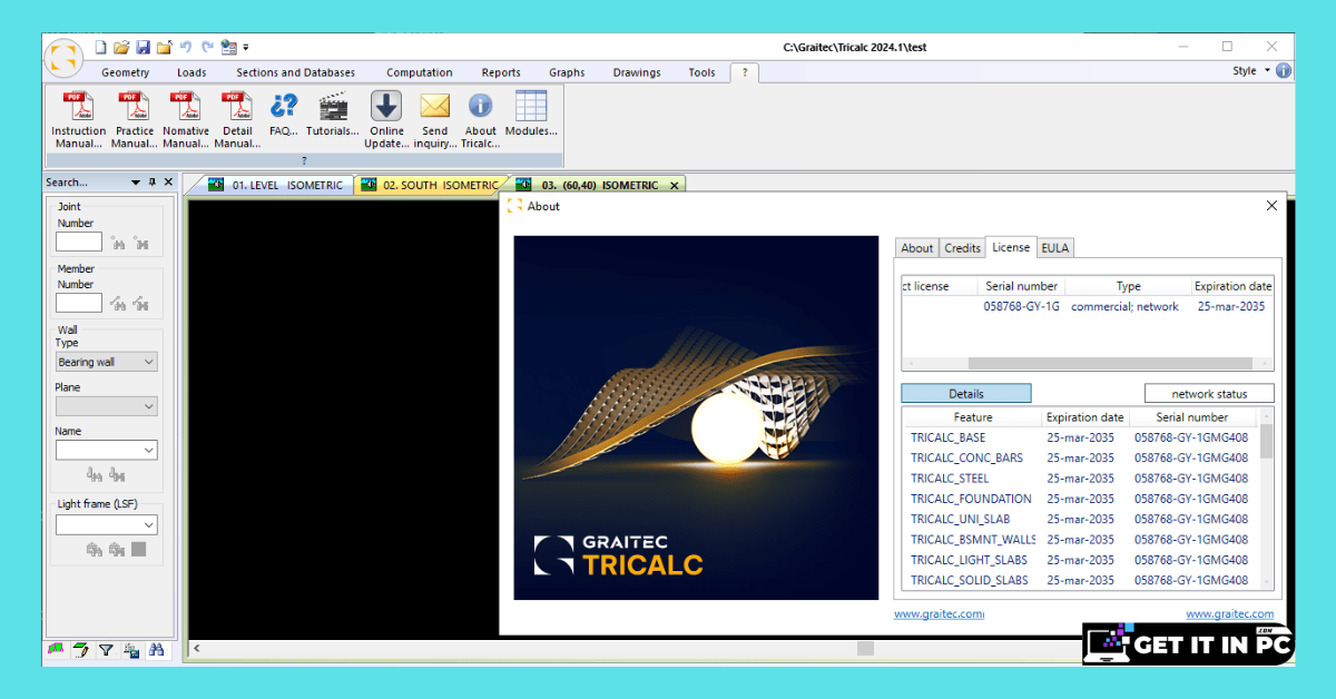 Graitec Tricalc 2025 free