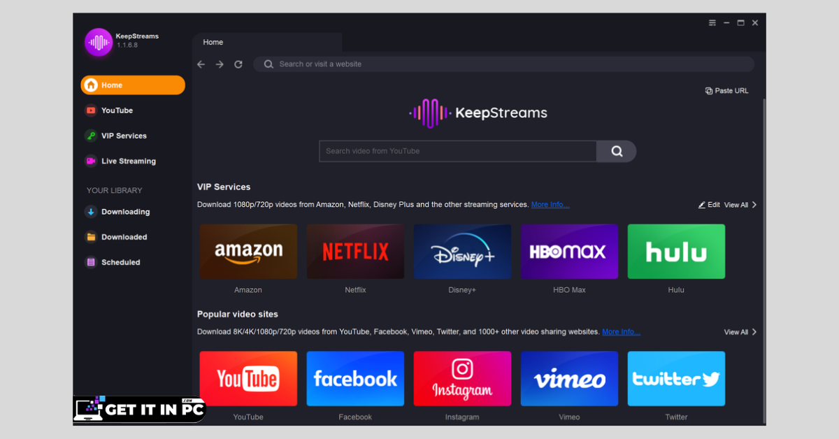 KeepStreams