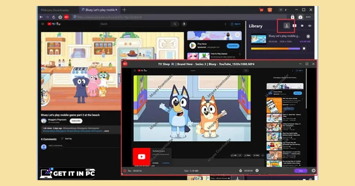 Moyea Downloader free