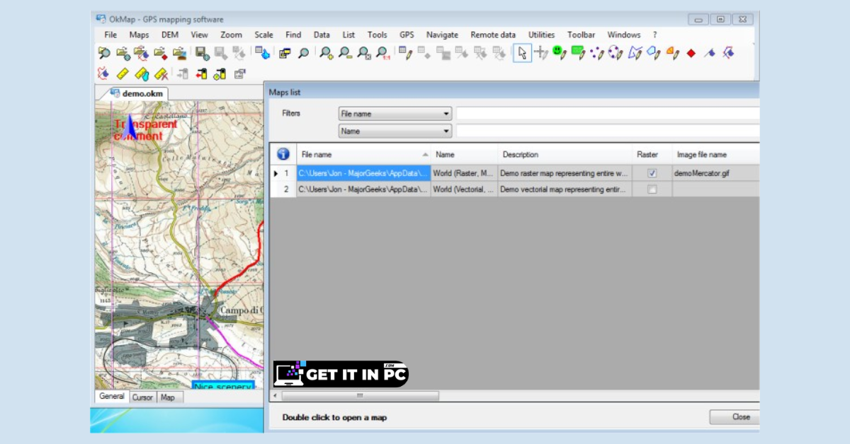 Mapping tool