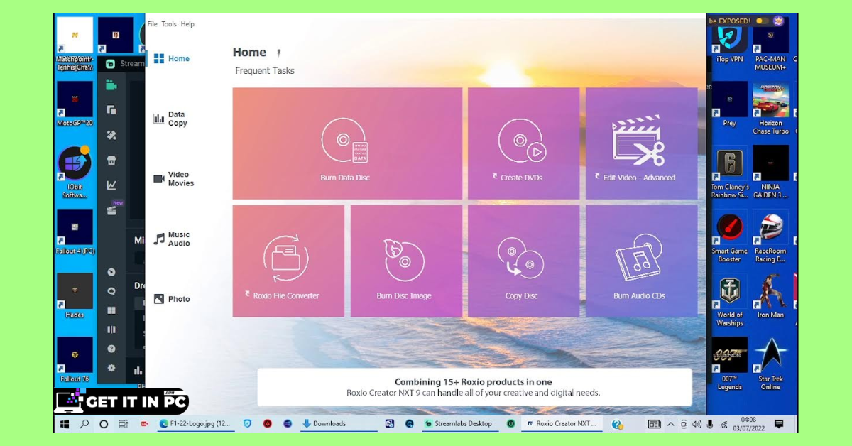 Roxio Creator Pro free