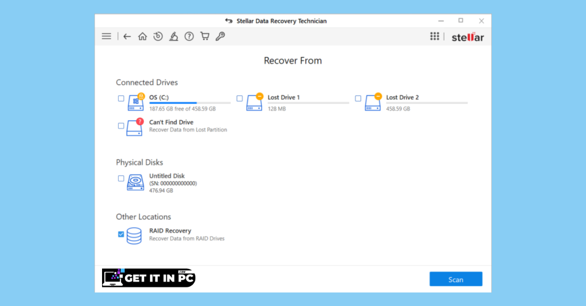 Stellar Data Recovery Technician 