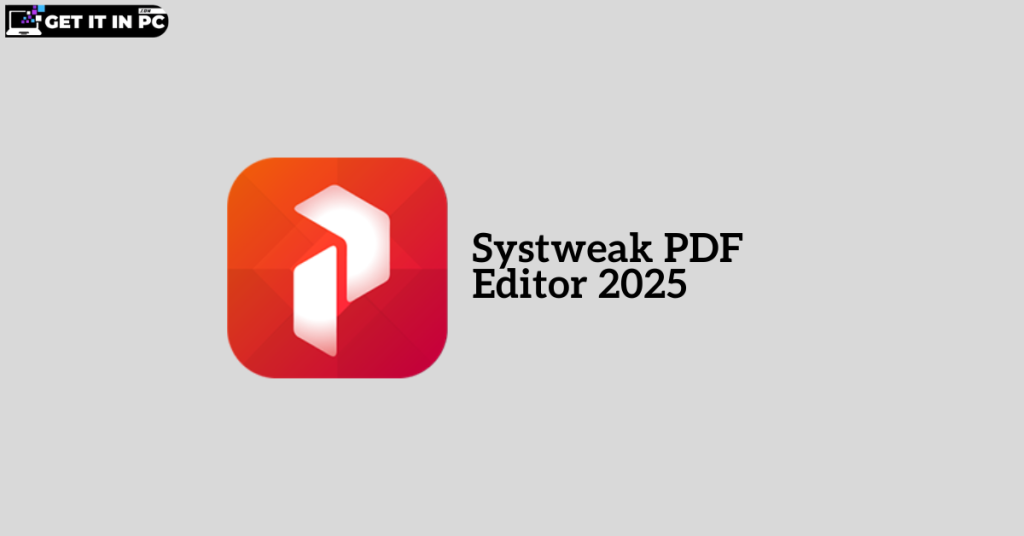 Systweak PDF Editor 2025 free