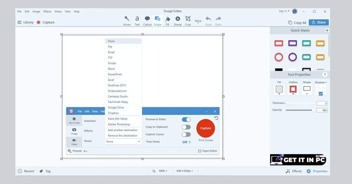 TechSmith Snagit 2025.1.1 free