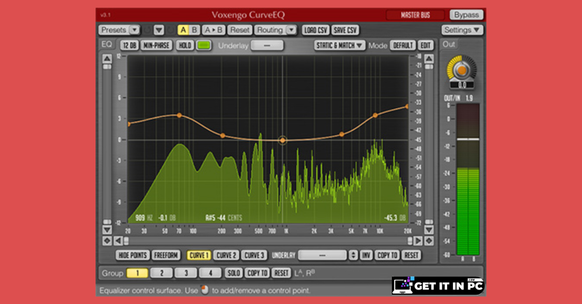 Voxengo CurveEQ 3.15 free